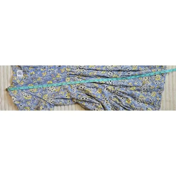 Anthropologie dRA Los Angeles Yara Eyelet Floral Dress - Picture 12 of 14